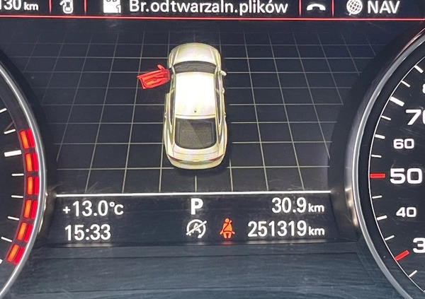 Audi A7 cena 62500 przebieg: 255000, rok produkcji 2012 z Śrem małe 781